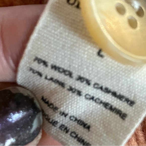 Ulla Johnson Tillie Oversized Cardigan Sedona Orange Size‎ Large - Picture 8 of 9